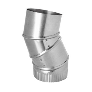 Codo Ajustable Galvanizado 4in Lambro 722 Codo Ajustable Galvanizado 4in Lambro 722
