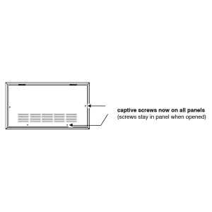 Panel de Acceso al Techo Marco Exterior 27-1/2 in x 46 in  Abertura 24-1/2x 46 Sin Persianas First Co 966-1