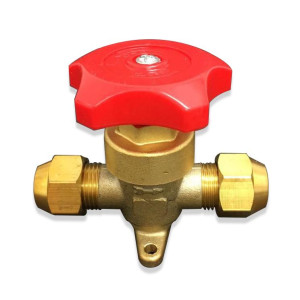 Appli Parts APSV-38 3/8 in SAE Shut Off Valve Male Flare 