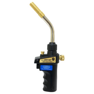 Appli Parts APHT-6ST Single Burner Hand Torch With Lighter and Lock for Soldering, Brazing with Mapp or Propane for plumbing A/A refrigeration and more