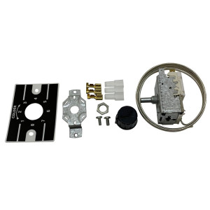 Ranco K50P-1127-001 Temperature Control Thermostat SPST Cold Cut-In 5C Cold Cut-Out 2C Warm Cut-In 13C Capillary 1200mm 47-1/4pulg