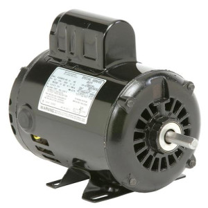 US Motors 5 hp 3450 rpm, 4 poles, 1 shaft, OPEN ODP 1 speed, 5.5 diameter, 230v, 60 hz, 1 ph, Frame 184 D5CM1K14 T063WBZ1538013B