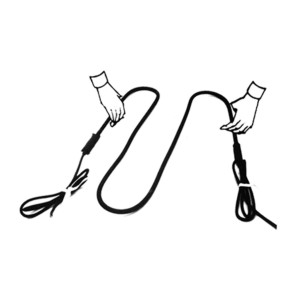 Acme 2118 Flexible Bend to Fit Defrost Heater for Evaporator Coils and Condensate Drain Pans 1000W 240V 4.1Amps Sheath Lenght: 118in  Heated Lenght: 104in