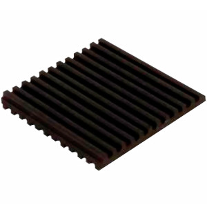 Diversitech Rubber Anti-Vibration Pad 2in x 2in x 3/8in Pad MP-2