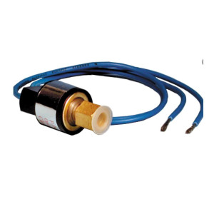 Supco SLP0530 Pressure Switch Low, Open 5 PSI Close 30 PSI Rated Voltage: 24/120/240 VAC @ 50/60 Hz, ¼" SAE 45°female flare fitting with valve core depressor
Fit: MG201132, 3100002, 43342
