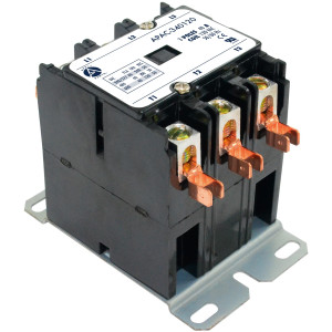 Appli Parts APAC-340120 Heavy Duty Contactor 3 Poles 40A 120V Coil Replacement for AC Compressors and Electrical Applications UL Certified E476929