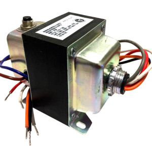 Appli Parts APTR-754M Transformer 120/208/240/480V to 24 V 75 Va, Multi-Mounted with Fuse Breaker Manual Reset