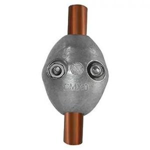 A/C Zincs ACZ-1-1/8 Zinc Corrosion Grenade for 1-1/8 in Tube
