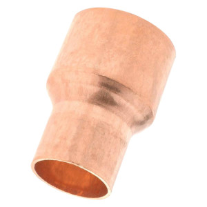 Appli Parts AP-R058038 Reductor de Cobre de 5/8x3/8 pulg Conexiones CxC soldadas para aplicaciones de refrigeracion, aire acondicionado y plomeria Tuberia de cobre ACR y Tipo L
