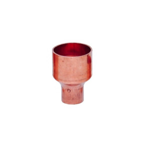 Appli Parts AP-R118012 Reductor de Cobre de 1-1/8x1/2 pulg Conexiones CxC soldadas para aplicaciones de refrigeracion, aire acondicionado y plomeria Tuberia de cobre ACR y Tipo L