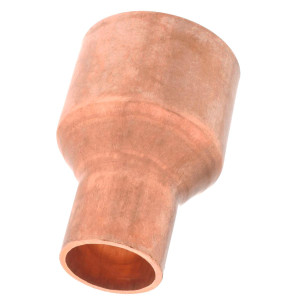 Appli Parts AP-R078012 Reductor de Cobre de 7/8x1/2 pulg Conexiones CxC soldadas para aplicaciones de refrigeracion, aire acondicionado y plomeria Tuberia de cobre ACR y Tipo L