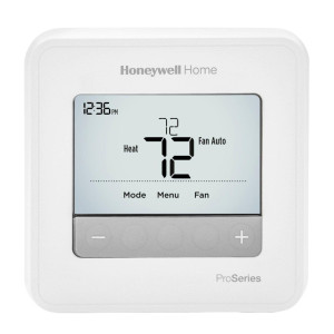 Honeywell TH4110U2005/U T4 PRO Termostato para Aire Acondicionado Progrmable 1 Calor/1Cool  Progrmacion 5-2 y 5-1-1