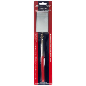 MA-Line MA-149 Espejo Rectangular Telescopico de 2-1/8pulg x 3-1/2pulg con extension de 10-1/2pulg hasta 20pulg
