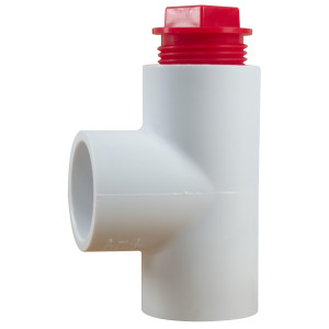 MA-Line MA-31348 Tee de PVC con Acceso para Linea de Drenaje de 3/4pulg MA-Line MA-31348 Tee de PVC con Acceso para Linea de Drenaje de 3/4pulg