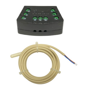 Full Gauge MT-512EL Log Electronic Control for Coolers. 1 Sensor, 1 Outlet, 12/24V, Sitrad Compatible