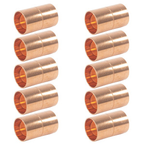 Appli Parts AP-A058B10 5/8pulg Anillo de Cobre Accesorios de tuberia de cobre C x C Conexiones soldadas para aplicaciones de refrigeracion, aire acondicionado y plomeria Tuberia de cobre ACR y tipo L (10 x Bolsa)
 Appli Parts AP-A058B10 5/8pulg Anillo de Cobre Accesorios de tuberia de cobre C x C Conexiones soldadas para aplicaciones de refrigeracion, aire acondicionado y plomeria Tuberia de cobre ACR y tipo L (10 x Bolsa)