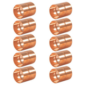 Appli Parts AP-A078B10 7/8 pulg Anillo de Cobre Accesorios de tuberia de cobre CxC Conexiones soldadas para aplicaciones de refrigeracion, aire acondicionado y plomeria Tuberia de cobre ACR y tipo L (10 x Bolsa) Appli Parts AP-A078B10 7/8 pulg Anillo de Cobre Accesorios de tuberia de cobre CxC Conexiones soldadas para aplicaciones de refrigeracion, aire acondicionado y plomeria Tuberia de cobre ACR y tipo L (10 x Bolsa)
