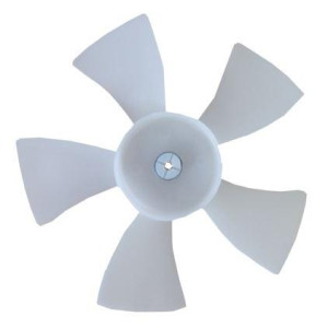 Supco FB401 Aspa Plastica 4pulg CW eje 1/8pulg 5 aletas