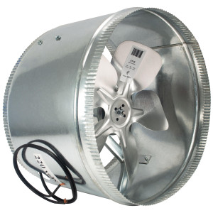 Aluminum Duct Fan 12 in. 910 CFM 220V 1550 RPM Model 9012-02