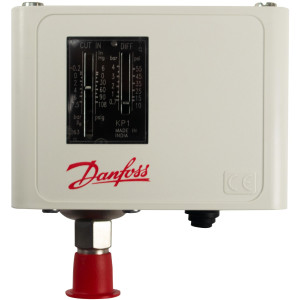 Danfoss 060-110191 KP1 Low Pressure Control Auto Reset 060-110166 IP44 Flare 1/4