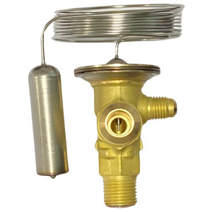 Danfoss 068Z3403 1/4 - 5.5TR Expansion Valve Body, TE 2, R404,R507A, 3/8x1/2 in, Flare, External Equalized, Single-Flow, -40 to 50 F, Capacity determined by Orifice size Sold Separately, Identical Product 068Z3555