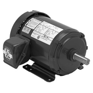 US Motors T34S2A 0.75 Hp, 208-230/460 V, 60 Hz, 1 Ph, 1725 rpm, 4 poles, 1 shaft, 1 speed, TEFC, Reversible