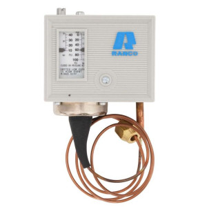 Ranco O10-1483 Single Low Pressure Control, 10 in to 100 psig, Differential Pressure 10 to 40 psi, 36 in Capillary, for refrigeration applications Ranco O10-1483 Single Low Pressure Control, 10 in to 100 psig, Differential Pressure 10 to 40 psi, 36 in Capillary, for refrigeration applications