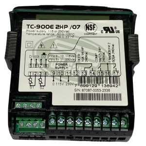 Full Gauge Electronic Freeze Control TC-900E2HP 2 Sensors, 3 Outlets, 1 Digital Inlet, Internal Buzzer 110v/220v 