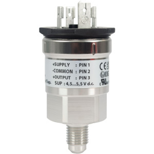 Danfoss 060G0090 Transductor de Presion AKS 32R, Flare 1/4 pulg, conexiones 7/16-20 Danfoss 060G0090 Transductor de Presion AKS 32R, Flare 1/4 pulg, conexiones 7/16-20