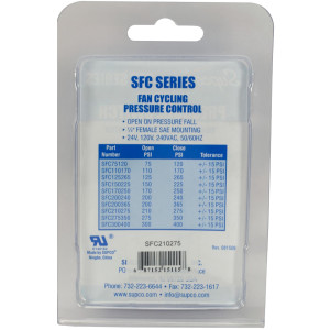 Switch Supco SFC210275 Presostato con cable 24/120/240 VAC 50/60Hz