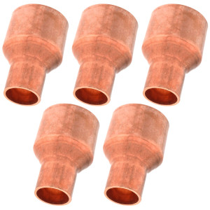 Appli Parts AP-R158058B5 Reductor de Cobre de 1-5/8x5/8 pulg Conexiones CxC soldadas para aplicaciones de refrigeracion, aire acondicionado y plomeria Tuberia de cobre ACR y Tipo L (5xBolsa) Appli Parts AP-R158058B5 Reductor de Cobre de 1-5/8x5/8 pulg Conexiones CxC soldadas para aplicaciones de refrigeracion, aire acondicionado y plomeria Tuberia de cobre ACR y Tipo L (5xBolsa)