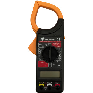 Appli Parts APET-AD202 Multiamperimetro Digital con Pinza DCV 2-20-200-1000V ACV 200-750V ACA 200-1000A Appli Parts APET-AD202 Multiamperimetro Digital con Pinza DCV 2-20-200-1000V ACV 200-750V ACA 200-1000A