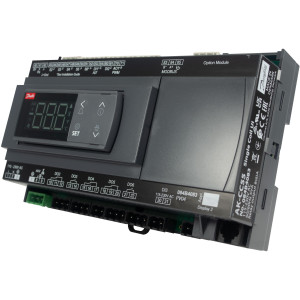 Danfoss 084B4083 Controlador para Refrigeracion AK-CC55 con Pantalla 6 Salidas Analogas, 1 Entrada Analoga 115-230 V 084B4183