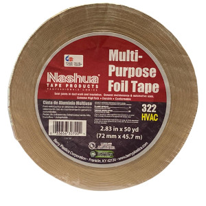 Foil Tape 3 in X 50yds Nashua 322