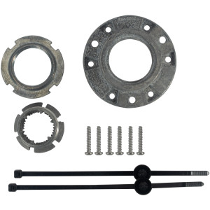 Whirlpool W10324651 Genuine OEM Drum Mounting Hub Includes Drive Block, Drive hub, Tub Nut, 6 screws and 2 tie downs
