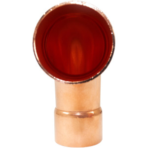 NDL N-2072 90 Degree Elbow Long turn 2-1/8 in Copper pipe fittings CxC Sweat connections for refrigeration, air conditioning and plumbing applications ACR
