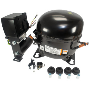 Embraco NEU 2168GK Compressor 1/2+hp 3125 Btu/hr NEU 2168GK R-404a 208-230v 1ph 60hz LBP Superseeds NT2168GKV