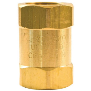 Adaptador Uniweld Cilindro CGA320 to Regulador CO2 CGA580 43319 F36 Adaptador Uniweld Cilindro CGA320 to Regulador CO2 CGA580 43319 F36