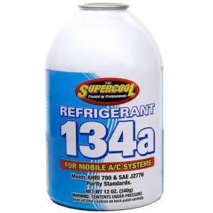 Supercool R134a Gas Refrigerante 340 g / 12 oz