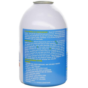 Supercool R134a Refrigerant Gas 12 oz / 0.34 kg