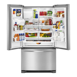 Whirlpool WRF555SDFZ 25 cu. ft. Refrigerator 36-inch Wide French Door 